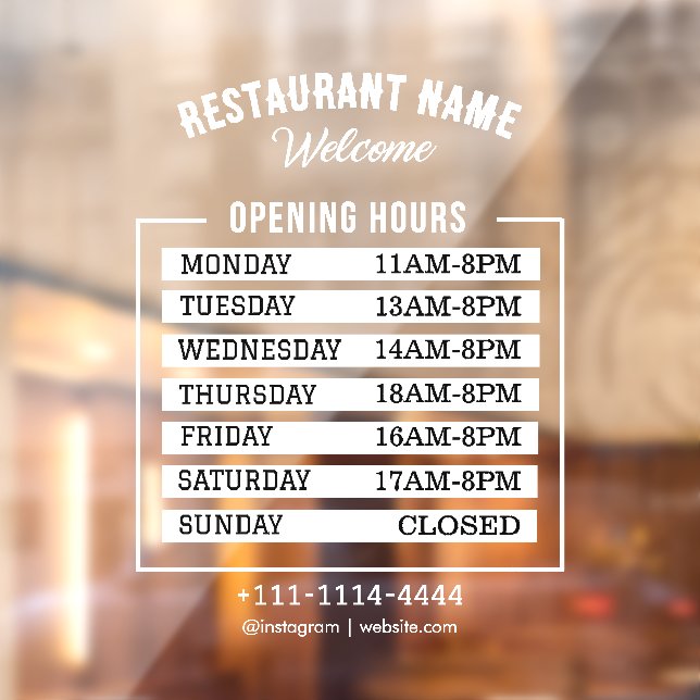 PRO Window Cling (Sheet 2)