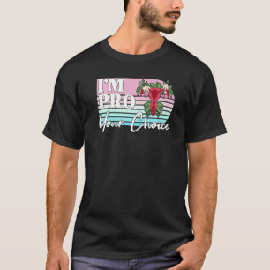 Pro Your Body Choice Feminist Feminism Ally Retro  T-Shirt
