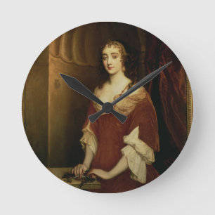 Probable portrait of Nell Gwynne (1650-87), mistre Round Clock