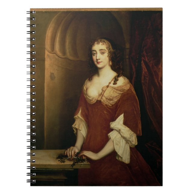 Probable portrait of Nell Gwynne (1650-87), mistre Spiral Notebook (Front)