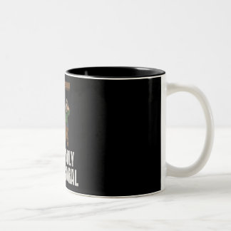 Probably Structural Funny Contractor Black Mug