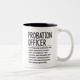 Probation Officer Two-Tone Coffee Mug