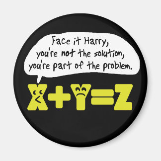 Problem Funny Math Magnet