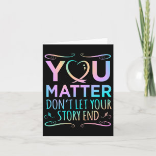 Problem Happy Suicide Awareness Support Graphic Card