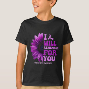Problem Heimer Purple Heimer's Awareness 2 T-Shirt