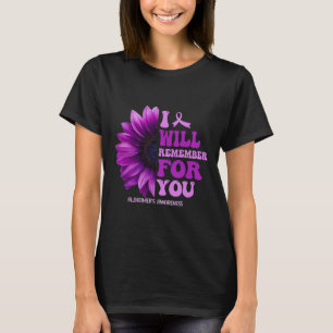 Problem Heimer Purple Heimer's Awareness 2  T-Shirt