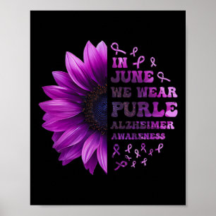 Problem Heimer Purple Heimer's Awareness 4  Poster