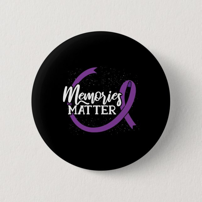 Problem - Heimer’s Awareness - National Heimer 1  6 Cm Round Badge (Front)