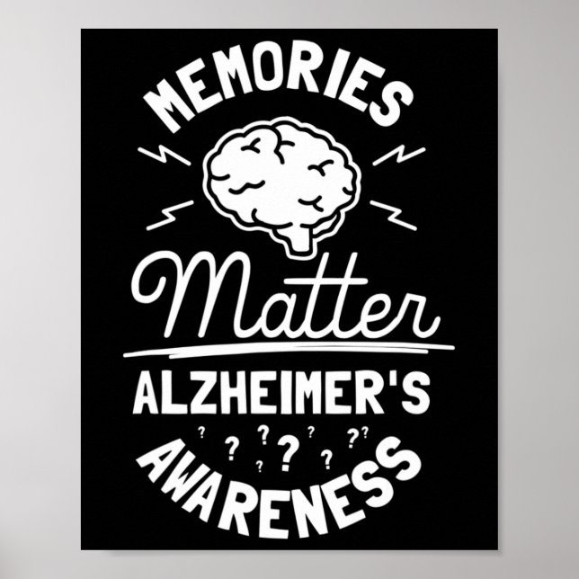 Problem Heimer's Awareness End Heimer  Poster (Front)