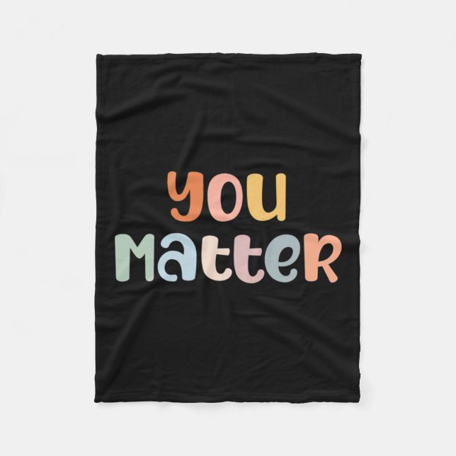 Problem Mental Health Awareness Illness Anxiety  Fleece Blanket (Front)
