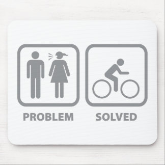 Problem Solved Cycling Mouse Pad