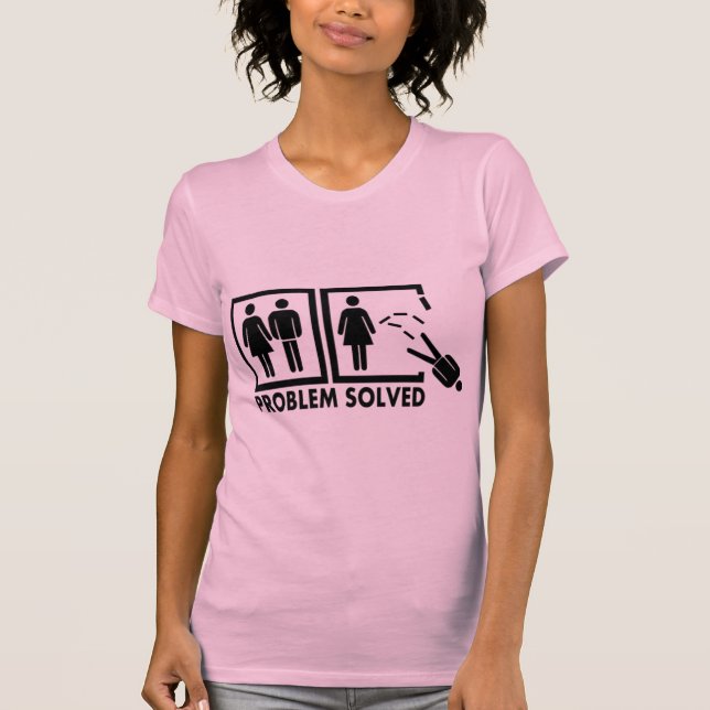 Problem solved - Man T-Shirt (Front)
