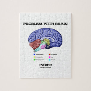 Problem With Brain Inside (Brain Anatomy) Jigsaw Puzzle