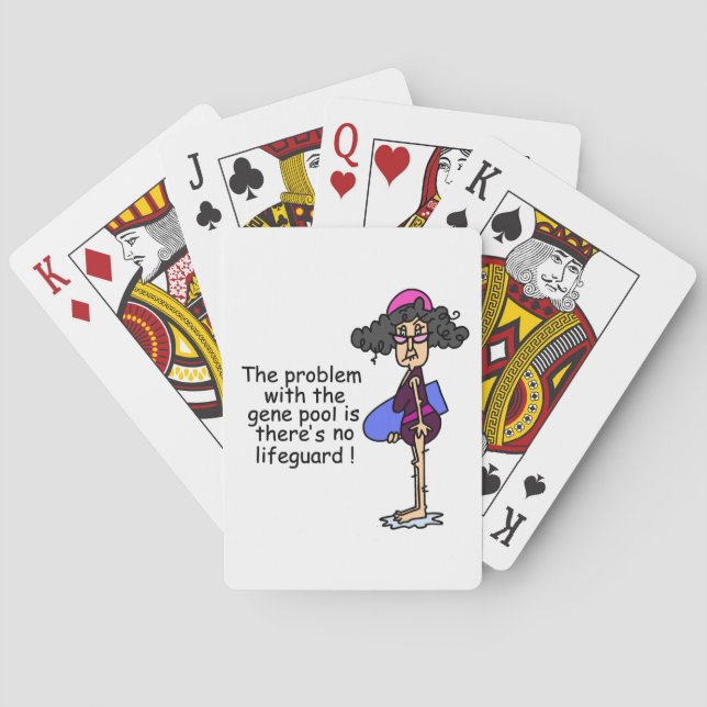 Problem With the Gene Pool Playing Cards (Back)