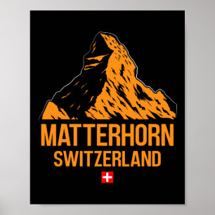 Problemhorn Hiker Mountain Fan Climbing Hiking Mou Poster