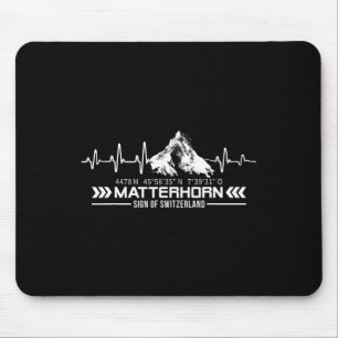 Problemhorn Switzerland Alps Zermatt Hiking Mounta Mouse Pad