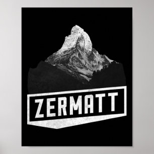Problemhorn Zermatt Switzerland Skiing Holiday Mou Poster