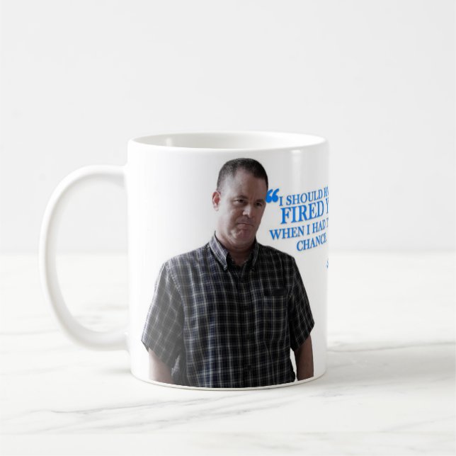 Problems Higher Up Stan Mug (Left)
