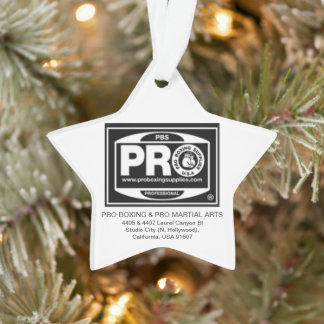 #PROBOXING & #PROMARTIALARTS ORNAMENT