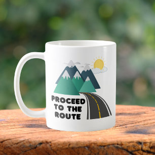Proceed to the Route Outdoor Adventure Coffee Mug