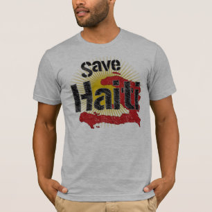 Proceeds go to RED CROSS - Save Haiti - T-Shirt