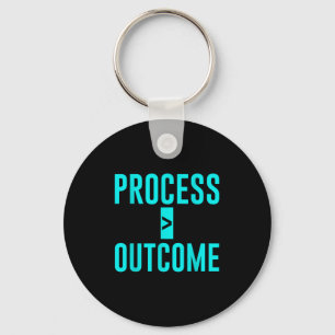 Process Greater Than Outcome Growth Mindset Motiva Key Ring