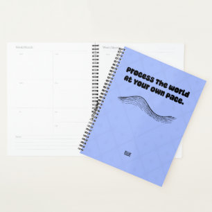 Process World At Own Pace Neurodivergent Calm Planner