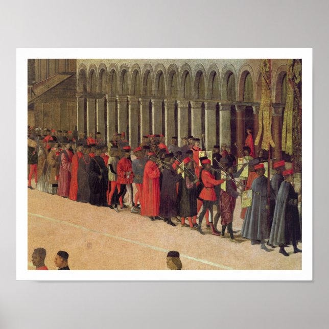 Processing in St. Mark's Square, detail of music Poster (Front)
