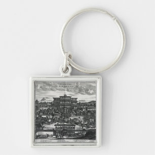 Procession from Macau, an illustration Key Ring