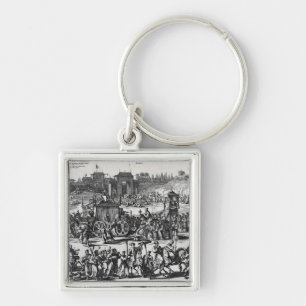 Procession from the gates of Macau Key Ring