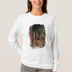 Procession in Seville Cathedral, 1833 (oil on canv T-Shirt