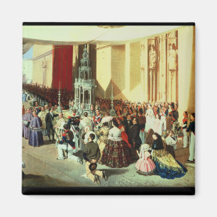 Procession of Corpus Christi in Seville Magnet