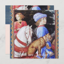 Procession of Magus Melchior,Horse Riders,Wild Cat