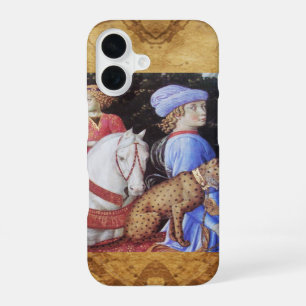 Procession of Magus Melchior,Horse Riders,Wild Cat iPhone 16 Case