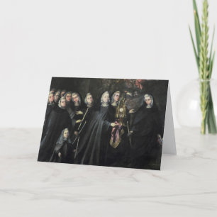 Procession of St. Clare with the Eucharist Card