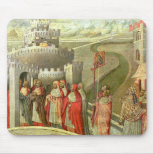 Procession of St. Gregory to the Castel St. Angelo Mouse Pad