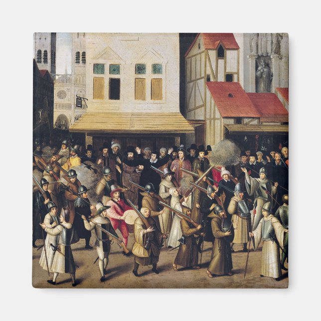 Procession of the Holy League in 1590 Magnet (Front)