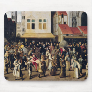 Procession of the Holy League in 1590 Mouse Pad