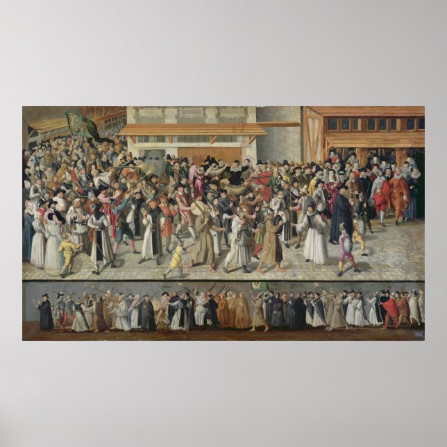 Procession of the Holy League Poster (Front)