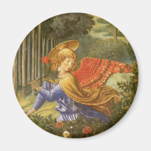 Procession of the Magi, Renaissance Angel Art Magnet