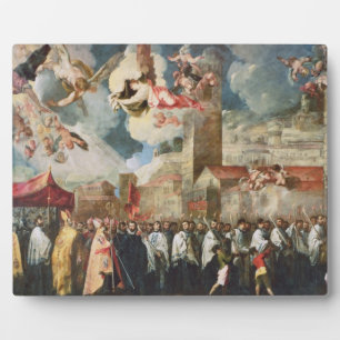 Procession of the Relics of the Holy Brescian Bish Plaque