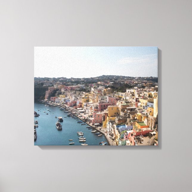 Procida Italy Canvas Print (Front)