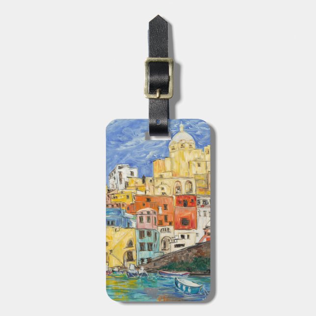 Procida Italy Luggage Tag (Front Vertical)