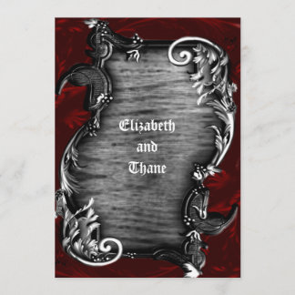 Proclamation Gothic Vampire Invitation