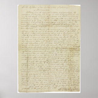  Proclamation of 1789 poster