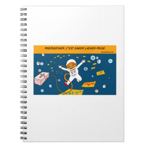 Procrastinate To Do List Spiral Notebook