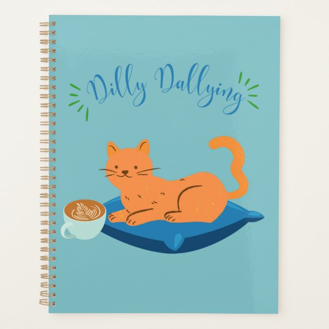  Procrastination Cat Planner (Front)