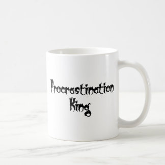 Procrastination King Coffee Mug