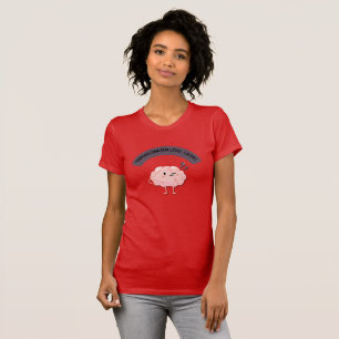 Procrastination Level: Expert – Funny Brain T-Shirt