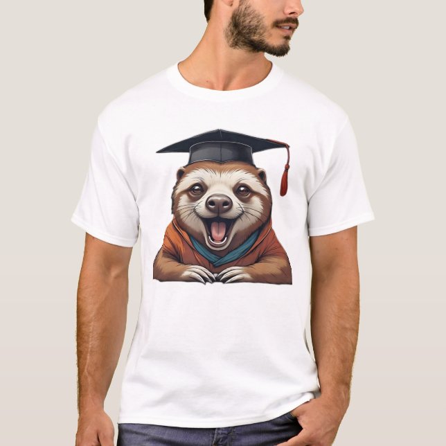 Procrastination University � Official Member Class T-Shirt (Front)